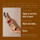 18.21 Man Made Noble OUD 3-in-1 Body Wash, Shampoo & Conditioner