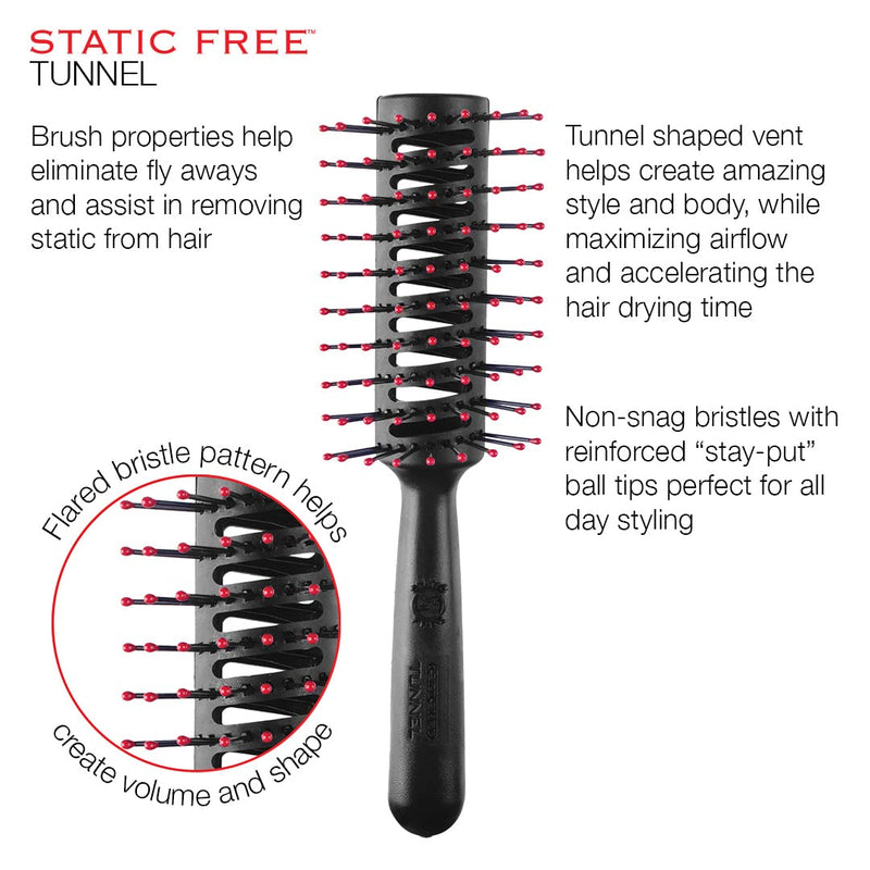 Cricket Static Free Reinforced Ball Tip Brush Collection