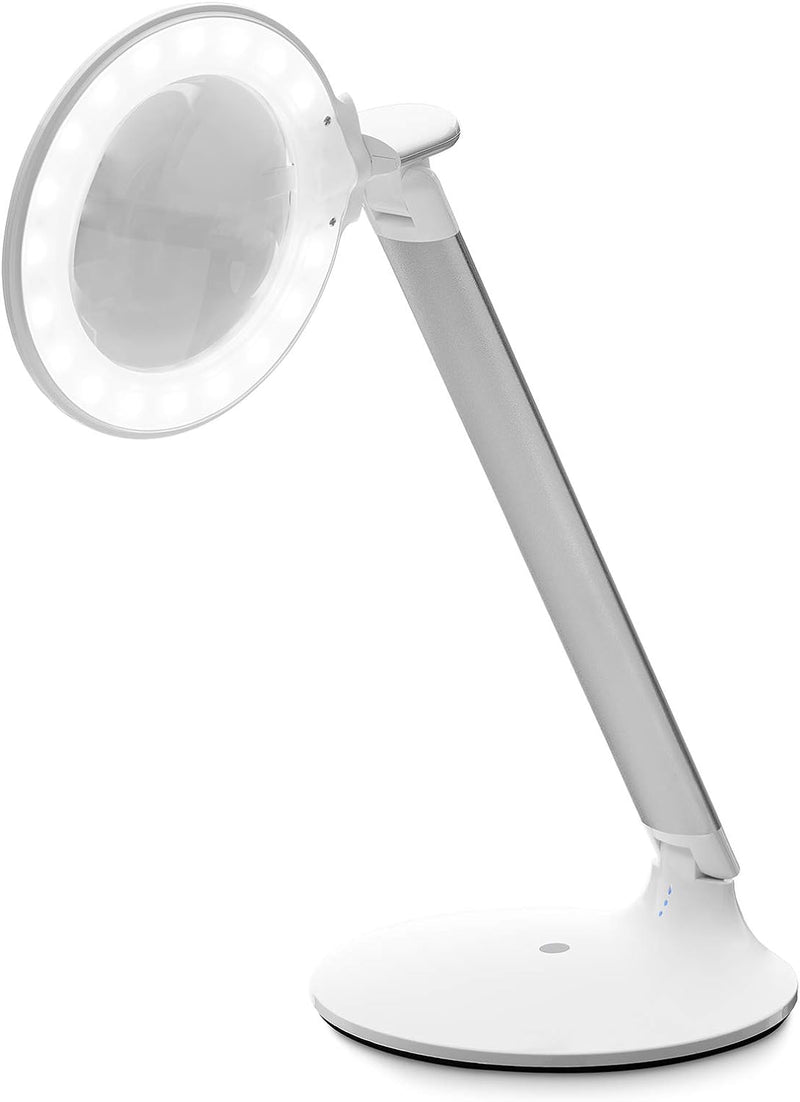 Daylight Premium Halo Go Portable Lamp w/ Magnifier (U25201)