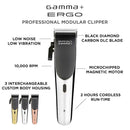 Gamma+ Ergo Magnetic Motor Cordless Clipper