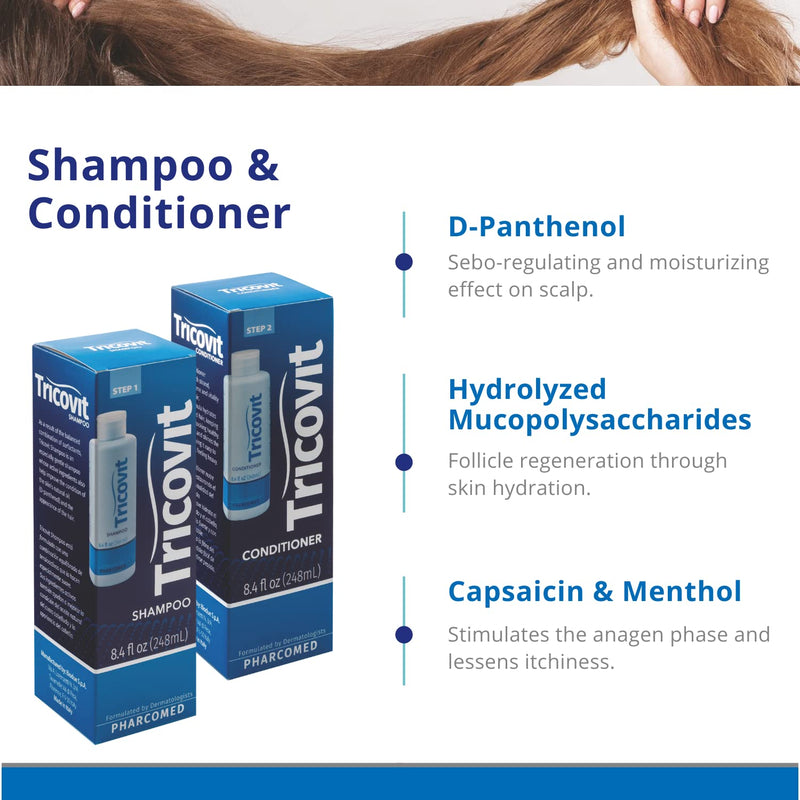 Tricovit Hair Loss Shampoo (248ml/8.4oz)