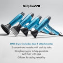 BaBylissPRO Nano Titanium High-Speed Dual Ionic Hair Dryer (BNT9100)