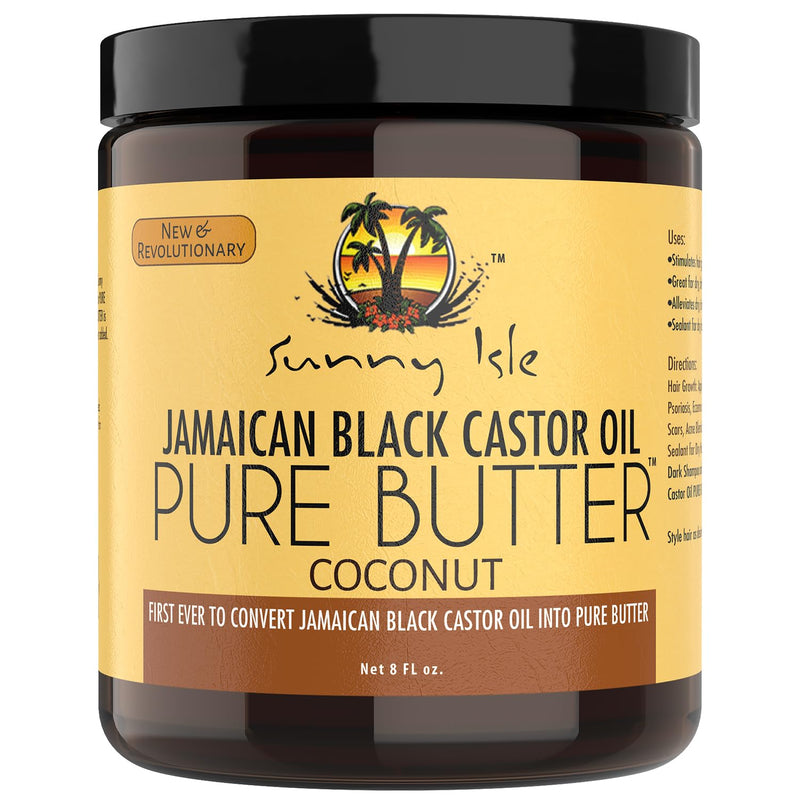 Sunny Isle Jamaican Black Castor Oil Pure Butter with Coconut
