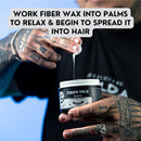 Rolda Medium Hold Low Shine Semi-Matte Finish White Fiber Texturizing Wax (150g/5.29oz)