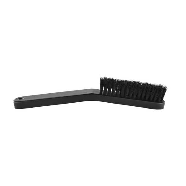 StyleCraft No Knuckles Small/Medium Curved Natural Bristles Fade Brush (SCFBCSB)