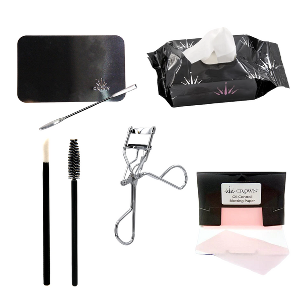 Crown PRO 6pc Makeup Artist Essentials Value Bundle