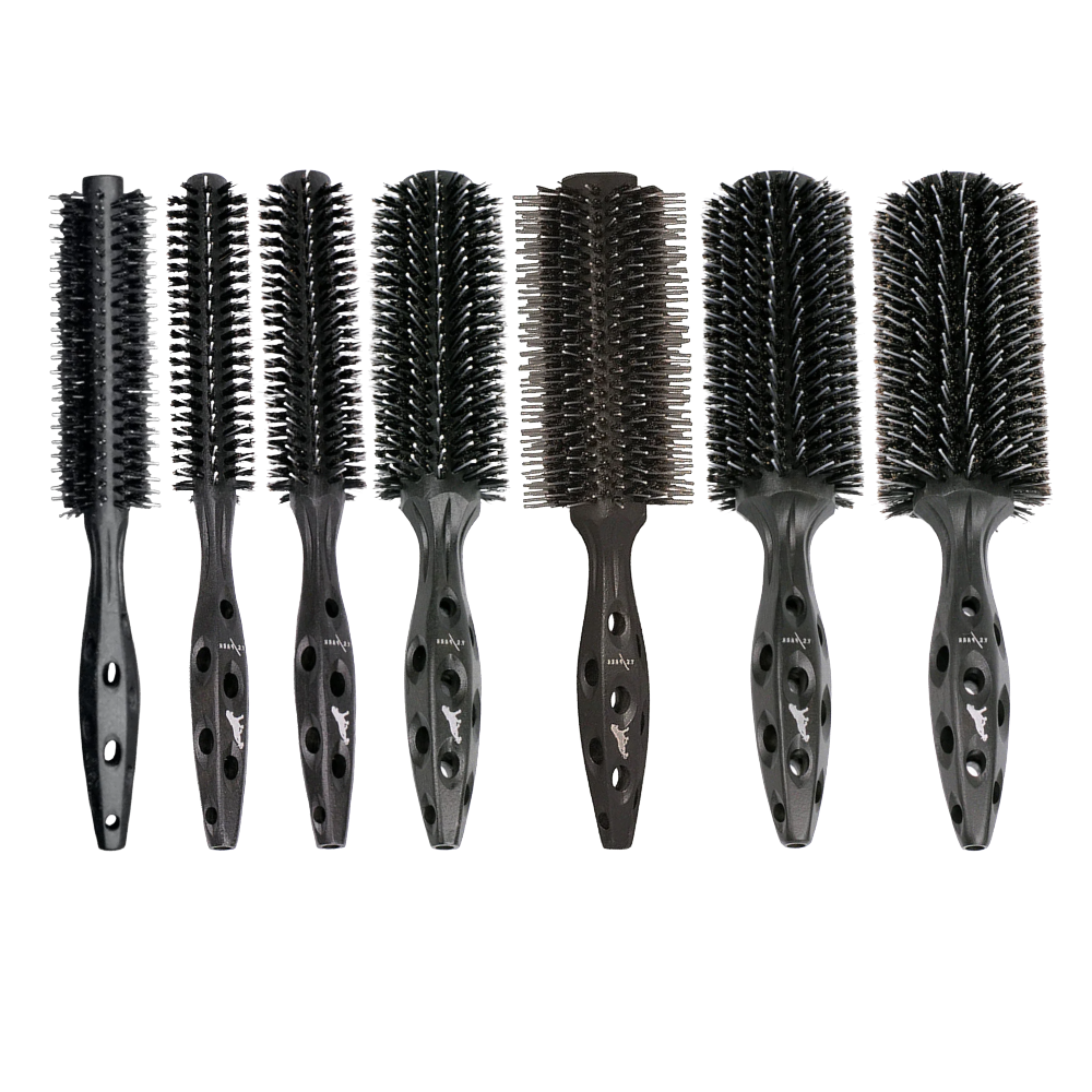 ワイエスパーク ♦️ 廃番 ys park crazy brush YS Park Black Carbon Tiger Round Brush