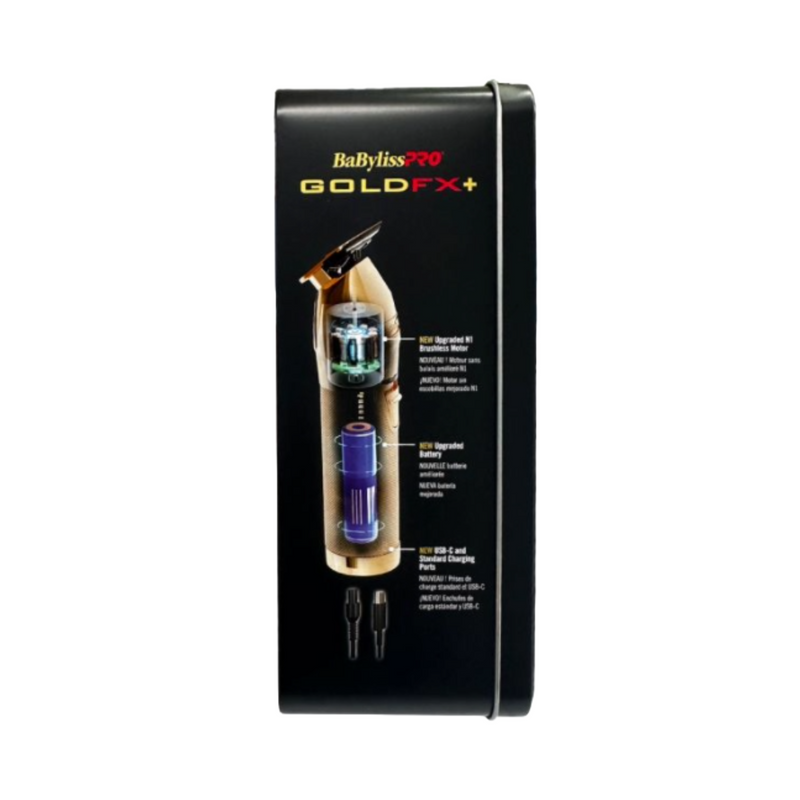 BaBylissPRO (New/Upgraded) GoldFX+ Outlining Cordless Trimmer (FX787NG)