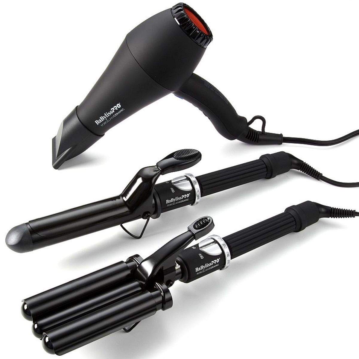 BaByliss PRO Limited Edition Porcelain Ceramic Value Set (BPPP7)