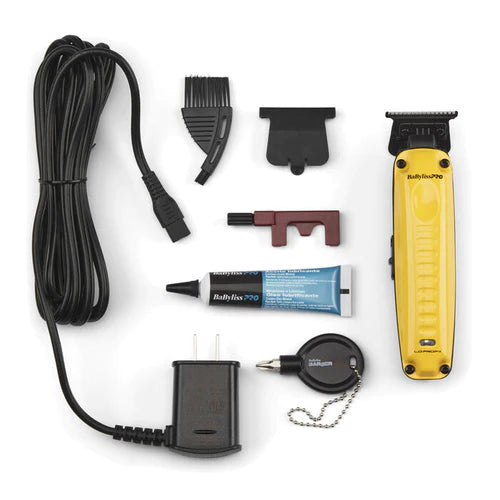 BaBylissPRO Limited Edition Influencer Yellow Lo-Pro FX Clipper & Trimmer Value Set - Andy Authentic