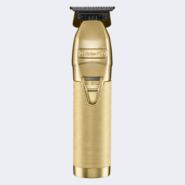 BaBylissPRO Limited Edition GoldFX Trimmer & UV Single-Foil Shaver Set (FXLFHOLPKG)