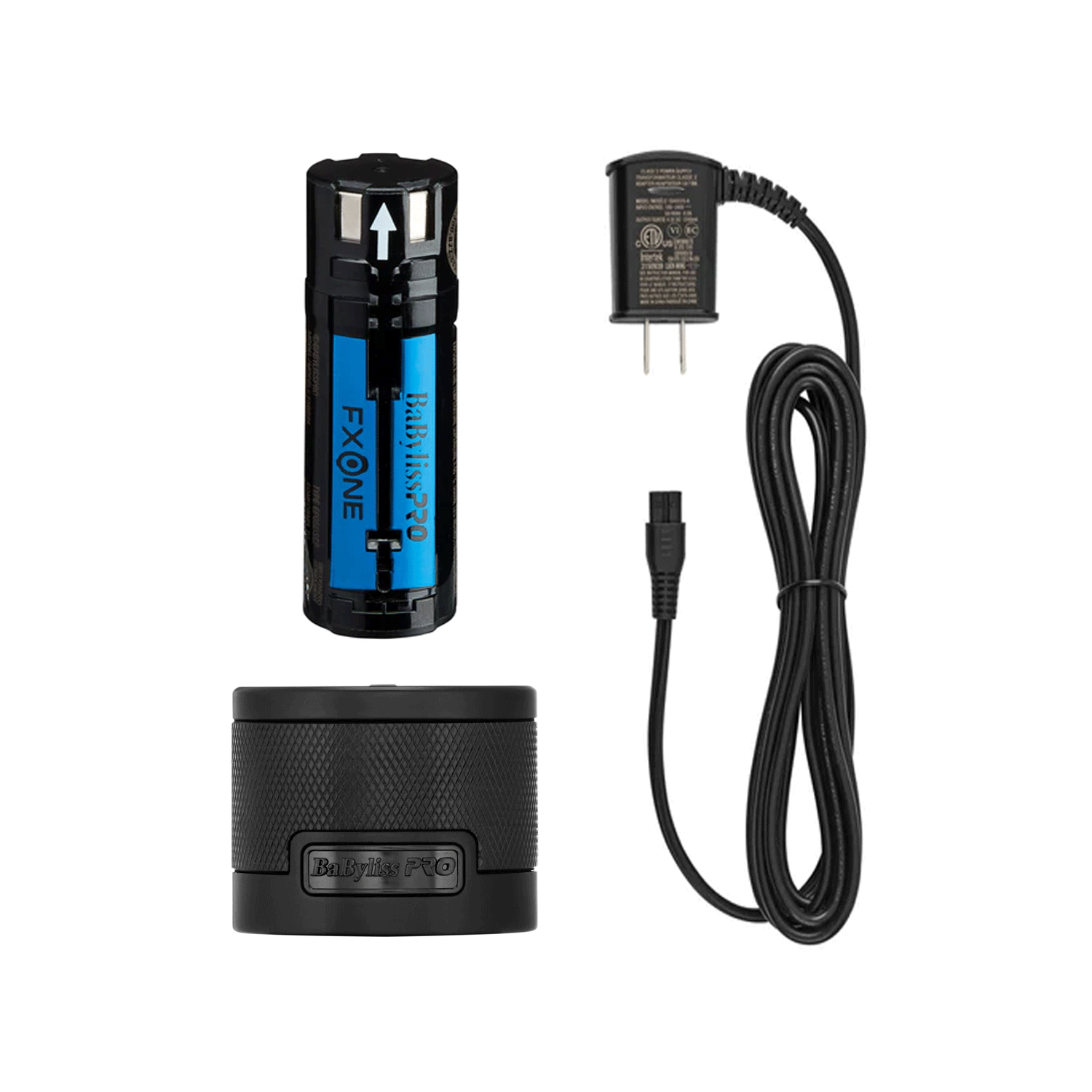 BaByliss PRO ブラックバリカン 充電器付き BaBylissPRO FXONE Battery, Charging Base & Cord 3pc Bundle ($123 value