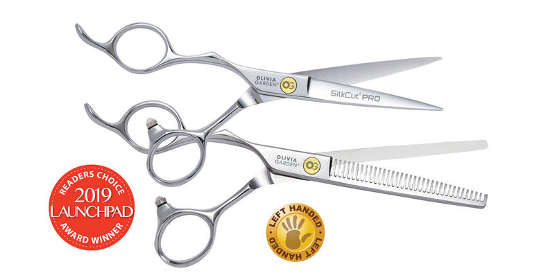 left handed garden scissors Olivia Garden SilkCutPRO Shears 5.75