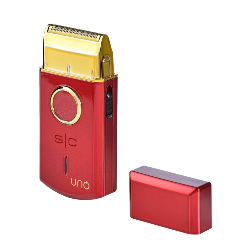 StyleCraft Uno USB Rechargeable Single Foil Shaver - Red (SCUNOSFSR)