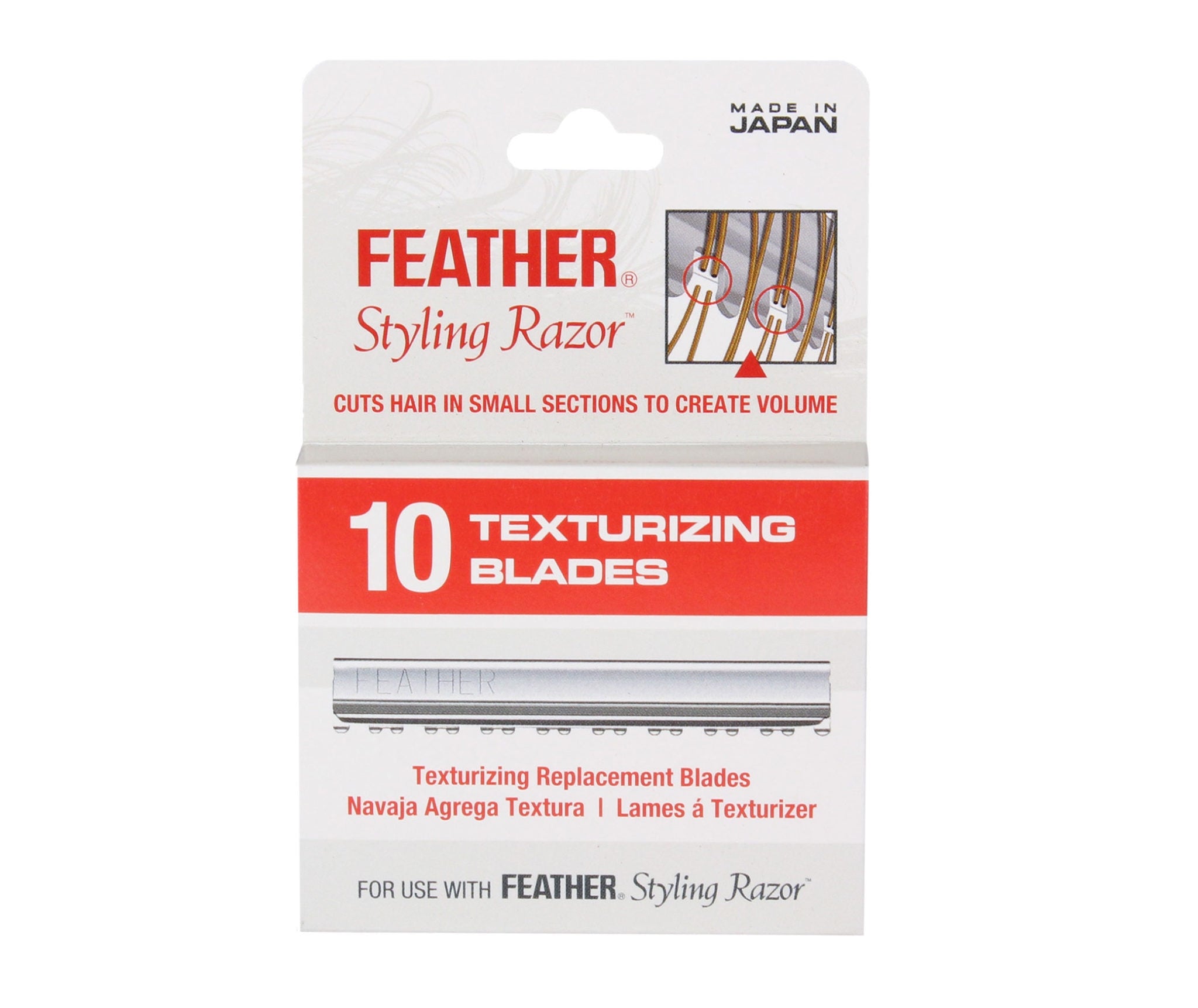 Feather Plier Hair Razor Blades 20 Count