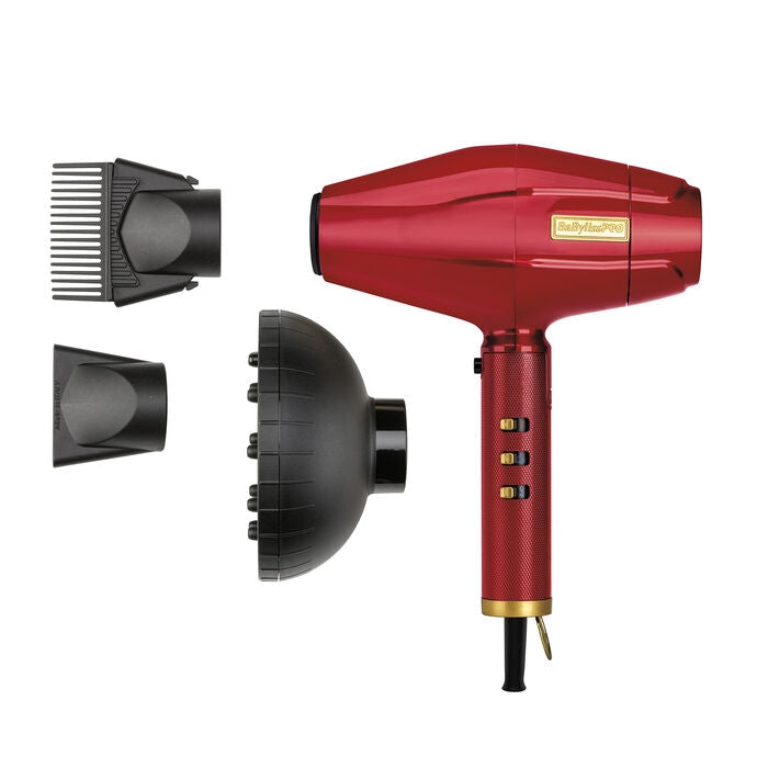 BaByliss PRO Red FX Limited Edition Influencer Collection Hair Dryer (BBL-FXBDR1) - [PRE-ORDER]