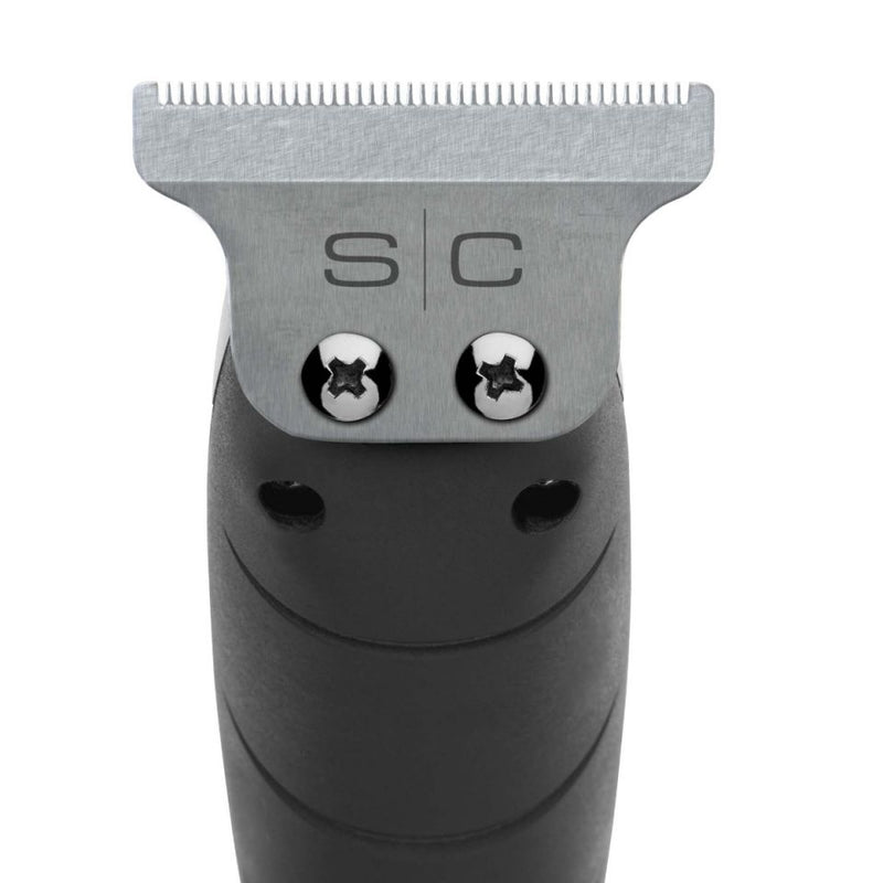 StyleCraft Fixed Stainless Steel Trimmer Blade w/ Stainless Steel Deep-Tooth Cutter (SC522S)