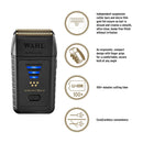 Wahl Professional 5 Star Vanish Cordless Double Foil Shaver (8173-700)