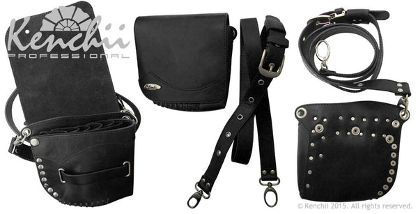 Kenchii Professional Black Faux Leather Holster