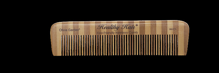 Olivia Garden Healthy Hair Eco-Friendly Bamboo Comb Collection (HH-C)