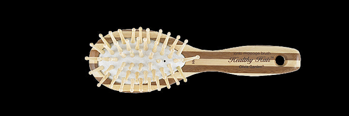 Olivia Garden Healthy Hair Eco Friendly Bamboo Ionic Massage Paddle Collection (HH)