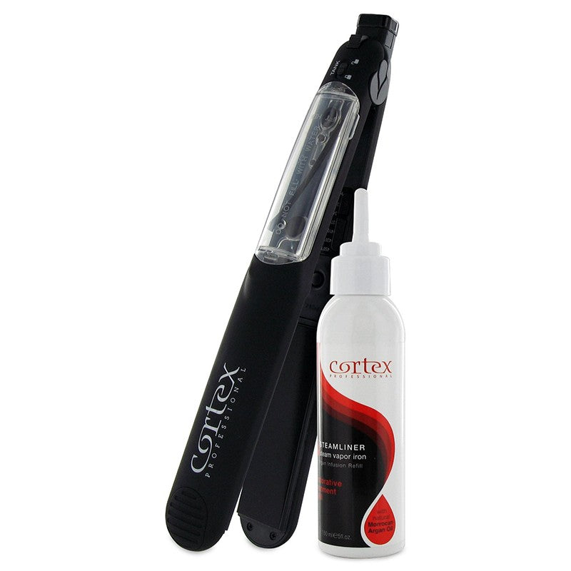 Cortex Professional Steamliner Argan Infusion Vapor Flat Iron 1.25