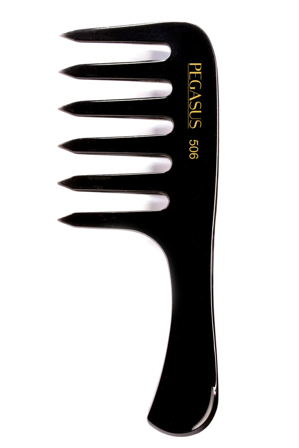 Pegasus Hard Rubber Comb (506) Medium Blo Styler with Straight Teeth