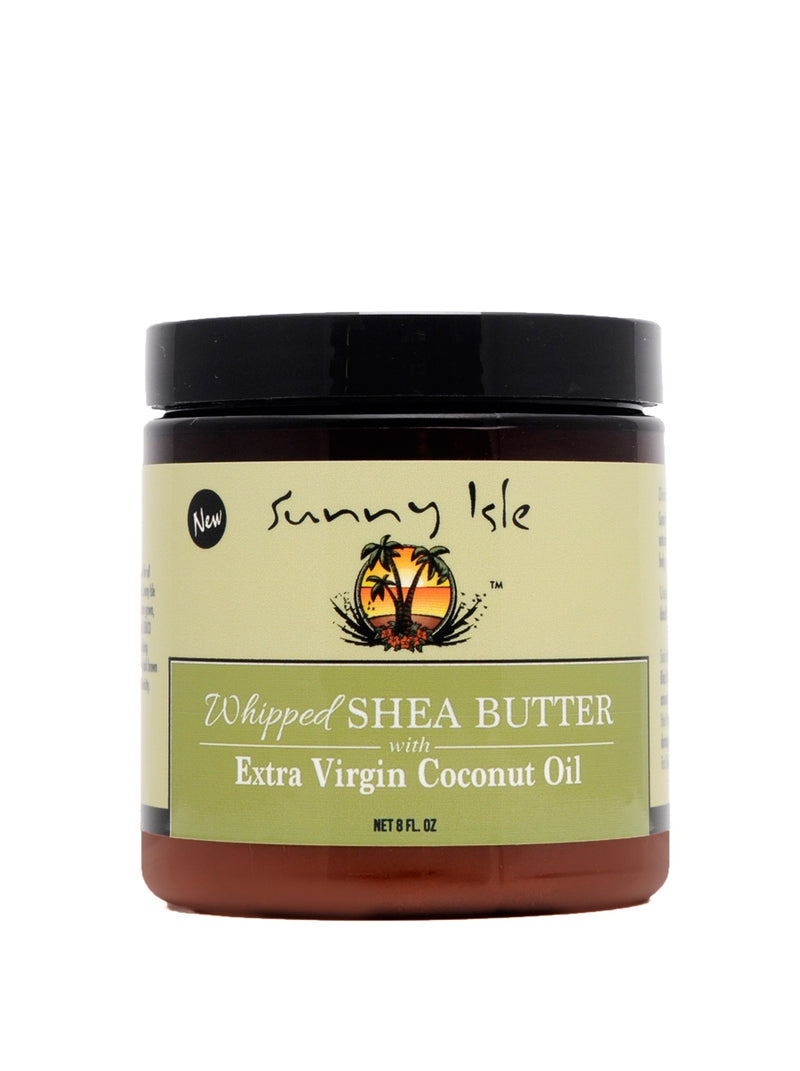Sunny Isle Whipped Shea Butter with Pure Extra Virgin Coconut Oil