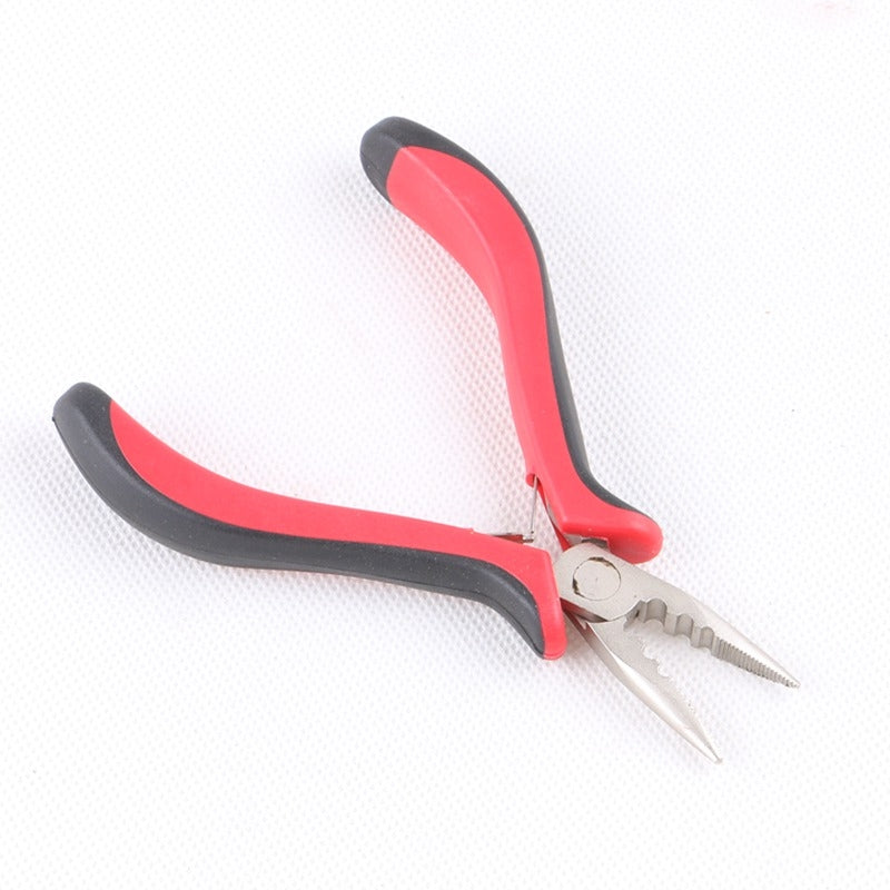 ProStylingTools Stainless Steel & Plastic Hair Extensions Pliers (RBK)