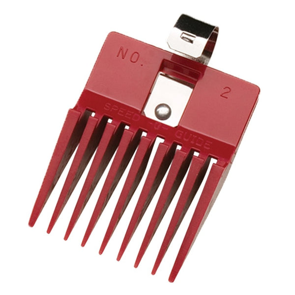 Speed O Guide The Original Red Clipper Comb Size 2 - 11/16" (1116)