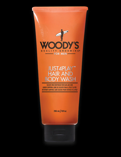 Woody's Just4Play Hair & Body Wash (296ml/10oz)