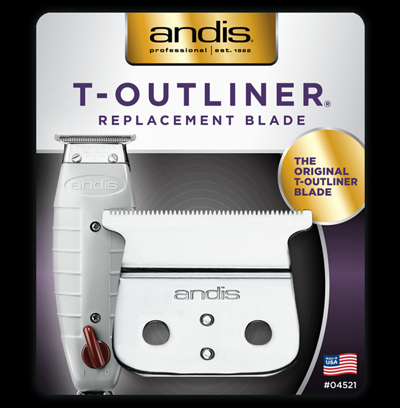 Andis T-Outliner Carbon Steel Replacement Blade (04521)