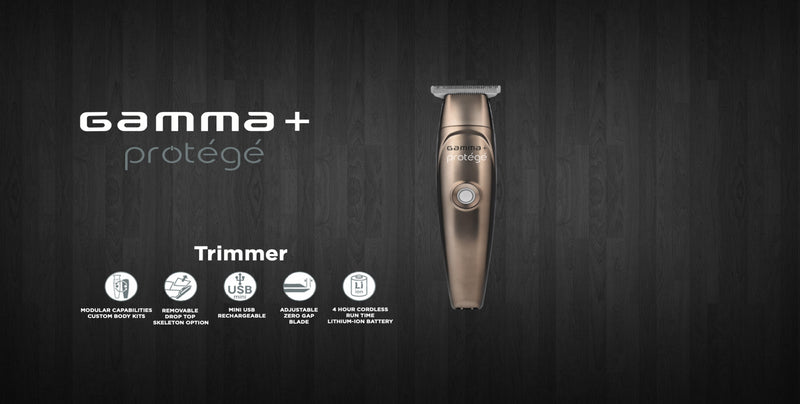 Gamma+ Protege Trimmer - Metallic Matte Gunmetal