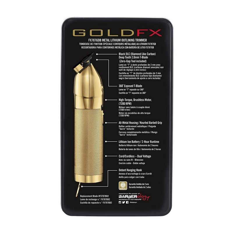 (PRE-ORDER) BaByliss PRO Gold FX Outliner Trimmer
