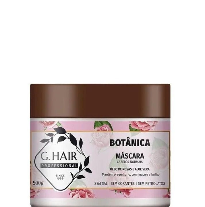 G.HAIR Botanica Rose Oil & Aloe Vera Mask for Mixed Hair 500gr