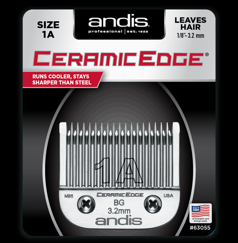 Andis Ceramic Edge Detachable Blade - Size 1A (63055)