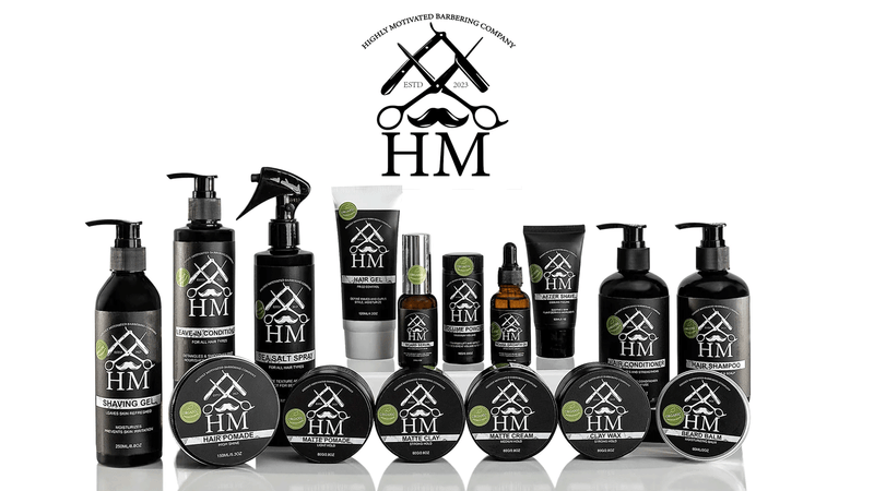 Taking Leaps! The Story of Mandy and The Highly Motivated Barbering Company, a 100% Organic Men's Product Line