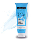Morfose Metamorfose Moist Boost hair conditioner in a blue tube with a white cap.