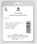 Andis Master Ceramic 22-Tooth Replacement Blade (01810)