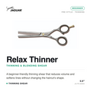 Jaguar Pre Style Relax Offset Beginner Thinning Shears - 5.5"(83955)