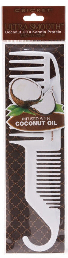 Cricket Ultra Smooth Coconut & Keratin Infused Shower Comb