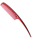 YS Park 104 Half Moon Tail Comb - 7.95"