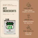 18.21 Man Made High-Performance Beard, Hair & Skin Oil - Spiced Vanilla (60ml/2oz)