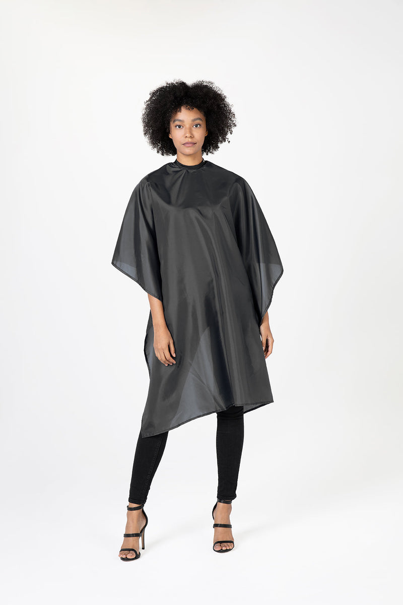 Betty Dain Black Whisper Touch-and-Close Styling Cape