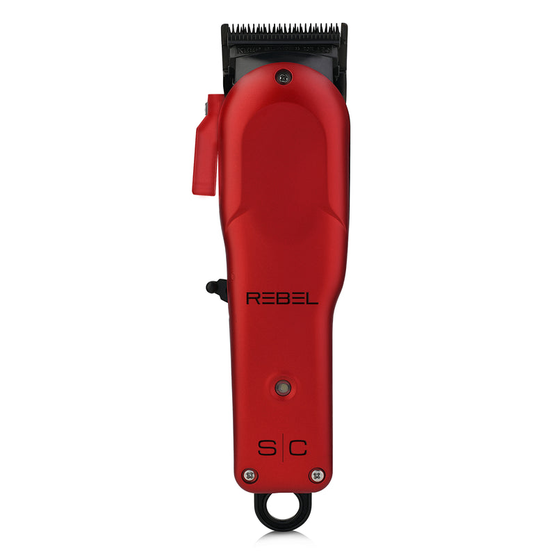 StyleCraft Super-Torque Modular Rebel Clipper & Trimmer Combo Set - Red (SC203)