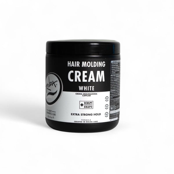 Rolda Extra Strong Hold Medium Shine Sculpt Shape Hair Molding Cream - White