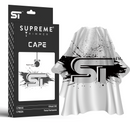 Supreme Trimmer Premium Hair Cutting Barber Cape w/ Hook Clip - Ghost Ink
