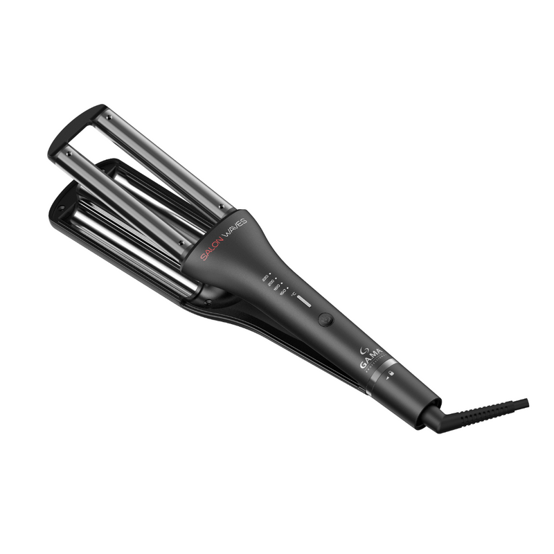 GAMA Italy Salon Waves LED Silk-Chrome Waver Iron