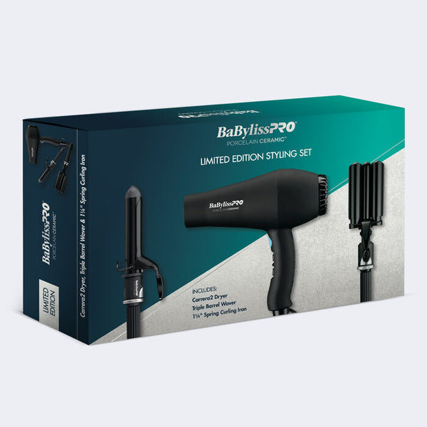 BabylissPRO Porcelain Ceramic Triple Barrel Waver outlet