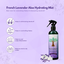 FreeTheRoots Vegan & Cruelty-Free Aloe Hydrating Hair Mist - French Lavender (354.8ml/12oz)